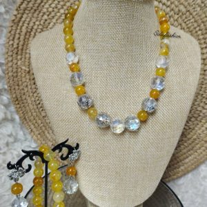 Ensemble collier bracelet